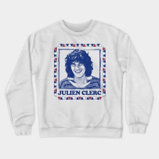 Julien Clerc // Retro Design Crewneck Sweatshirt